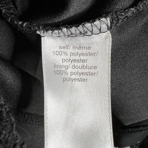 MAURICES All Over Lace Tank Blouse Sleeveless High Neck Pullover Black Size 2 - Picture 6 of 7